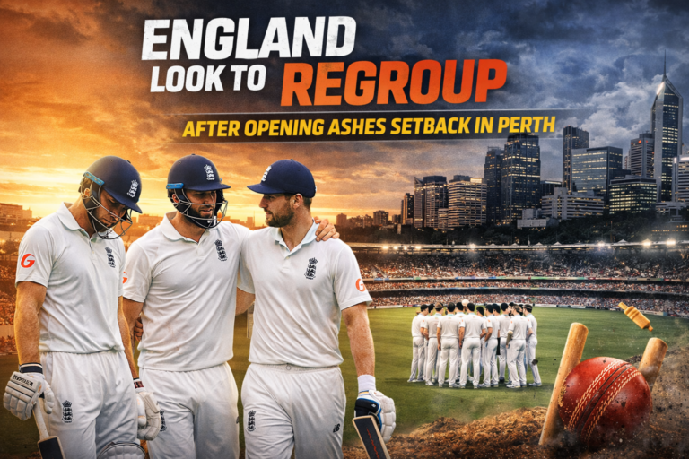 England Look to Regroup After Opening Ashes Setback in PERTH