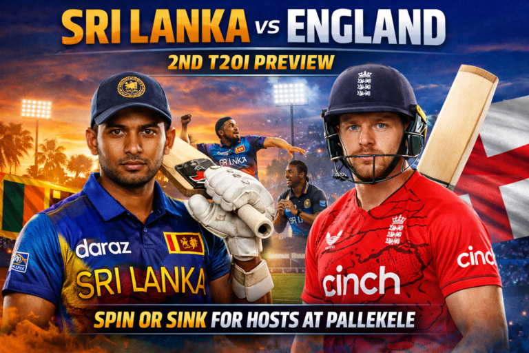 Sri Lanka vs England 3rd T20I: Series Done, But Big World Cup Questions Remain